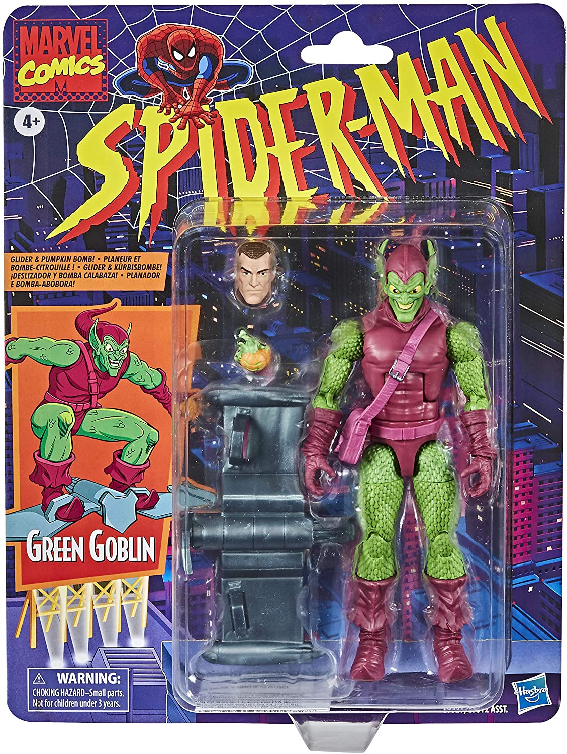Spider-Man Hasbro Marvel Legends Series 6-inch Collectible Green Goblin