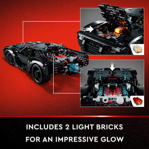 LEGO Technic The Batman – Batmobile (1,360 Pieces)