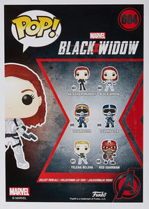Black Widow – Black Widow in White Suit Vinyl Bobblehead