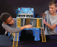 BATMAN 3-in-1 Batcave Playset with Exclusive 4-inch Action Figure and Battle Armor