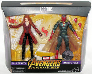 Hasbro Marvel Legends Toys R Us Exclusive Avengers Infinity War 2-Pack Vision and Scarlet Witch