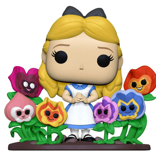Alice in Wonderland 70th Anniversary Alice with Flowers Deluxe Pop! Vinyl Figure