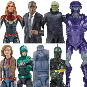 Captain Marvel Marvel Legends Kree Series Set of 7 Action Figures