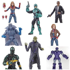 Captain Marvel Marvel Legends Kree Series Set of 7 Action Figures