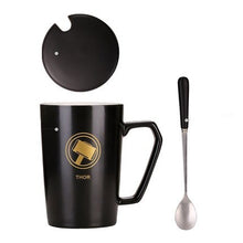 Superhero Mugs - Cup With Cover And Spoon