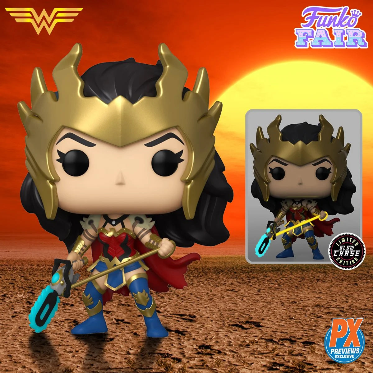 DC Comics: DC Heroes - Death Metal Wonder Woman PX Exclusive Funko Pop! Vinyl Figure (Includes Box Protector)