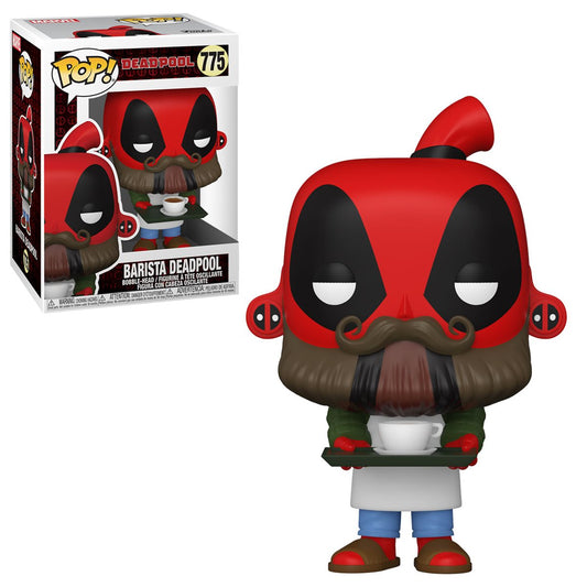 Deadpool 30th Anniversary Coffee Barista Pop! Vinyl Figure