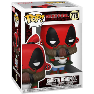 Deadpool 30th Anniversary Coffee Barista Pop! Vinyl Figure