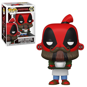 Deadpool 30th Anniversary Coffee Barista Pop! Vinyl Figure