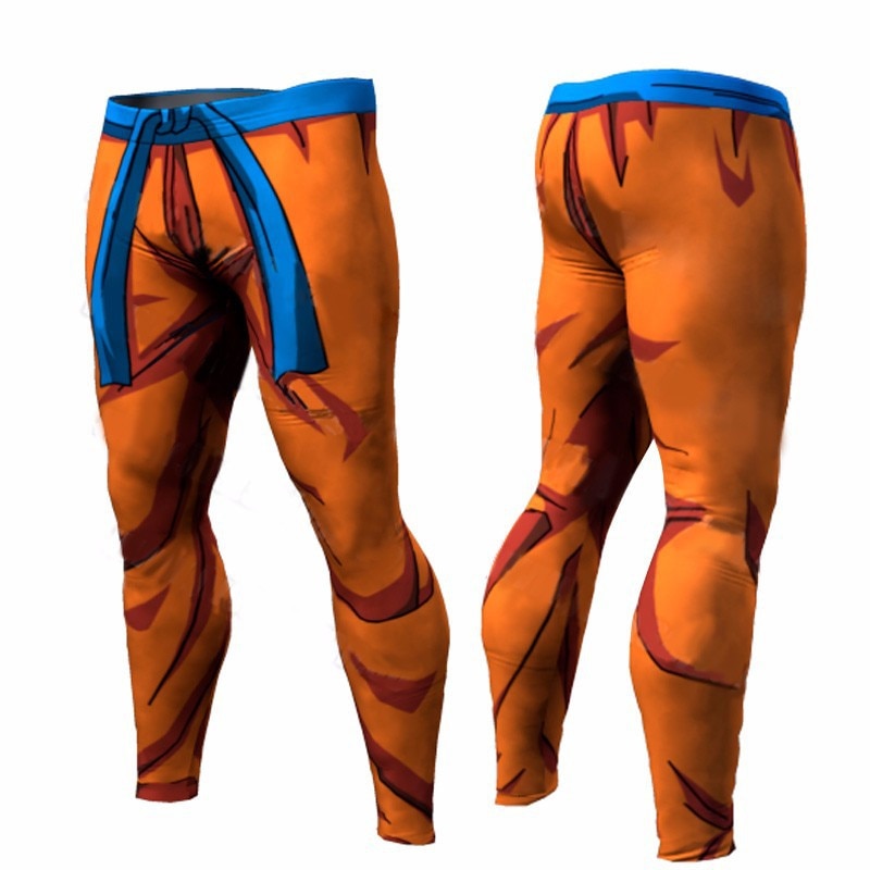 Dragon Ball Z Compression Pants Vegeta Goku
