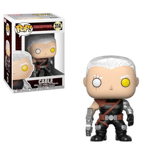Deadpool Cable Pop! Vinyl Figure Funko 314 (Bundled with Box Protector)