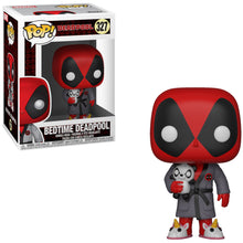 Funko Pop! Marvel X-Men: Deadpool Playtime - Bedtime Deadpool in Robe Vinyl Figure (Bundled with Pop Box Protector Case)
