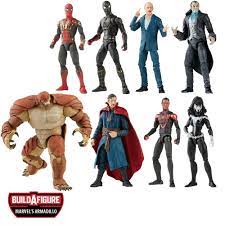 Spider-Man Marvel Legends No Way Home 7 Figure Set