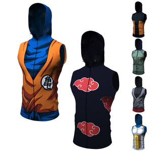 Anime Sleeveless Hoodie Vest Collection