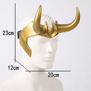 Loki Cosplay Adult Helmet