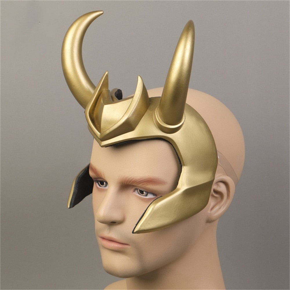 Loki Cosplay Adult Helmet