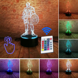 Marvel LED Night Light Collection