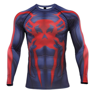 Spider 2099 Compression Shirt Long Sleeve