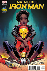 Invincible Iron Man #2 Riri Williams Ironheart J Scott Campbell Variant