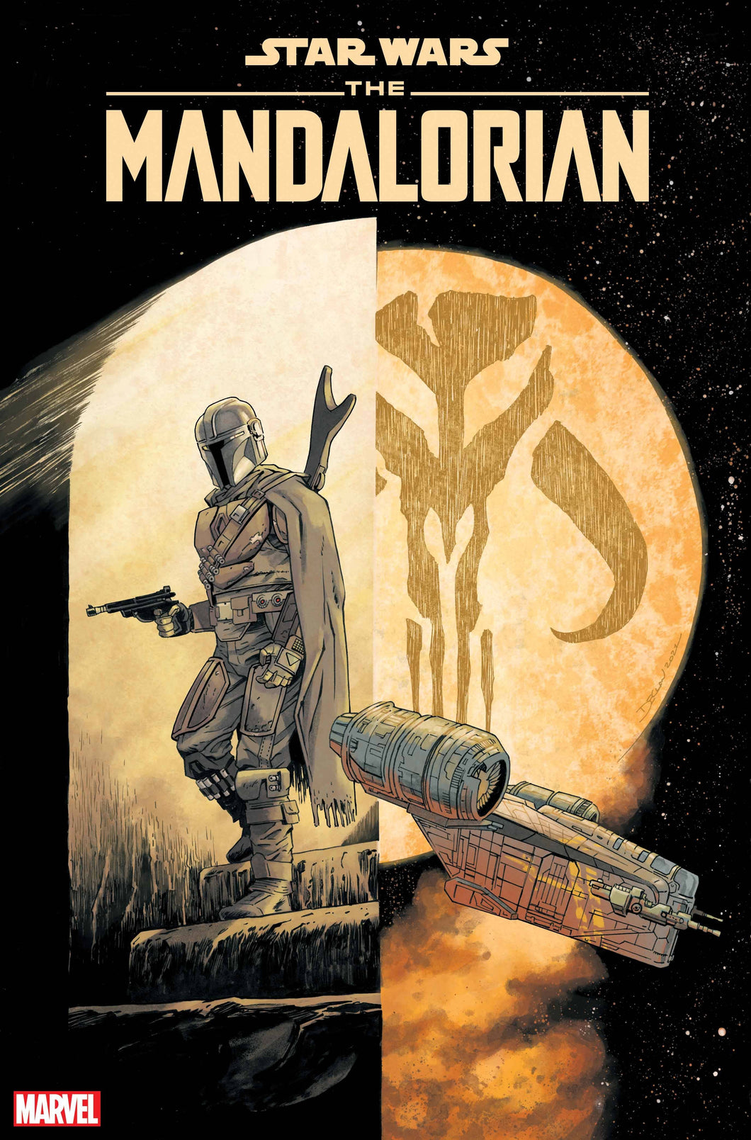 Star Wars Mandalorian #1 Declan Shalvey Variant