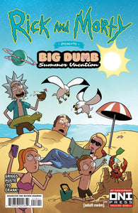 Rick And Morty Presents Big Dumb Summer Vacation #1 Derek Fridolfs Cover