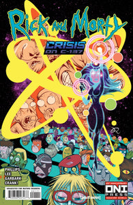 Rick And Morty Crisis On C 137 #1 Cover A Garbank