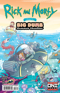 Rick and Morty Big Dumb Summer Vacation Fred C. Stresing Cover