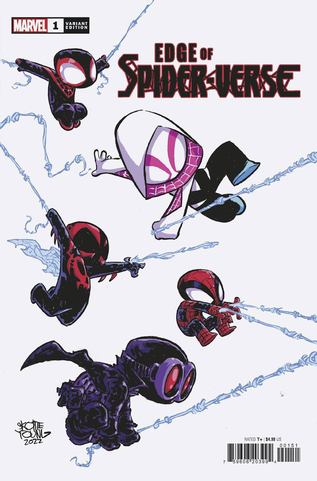 Edge of Spider-Verse #1 (OF 5) Skottie Young Variant