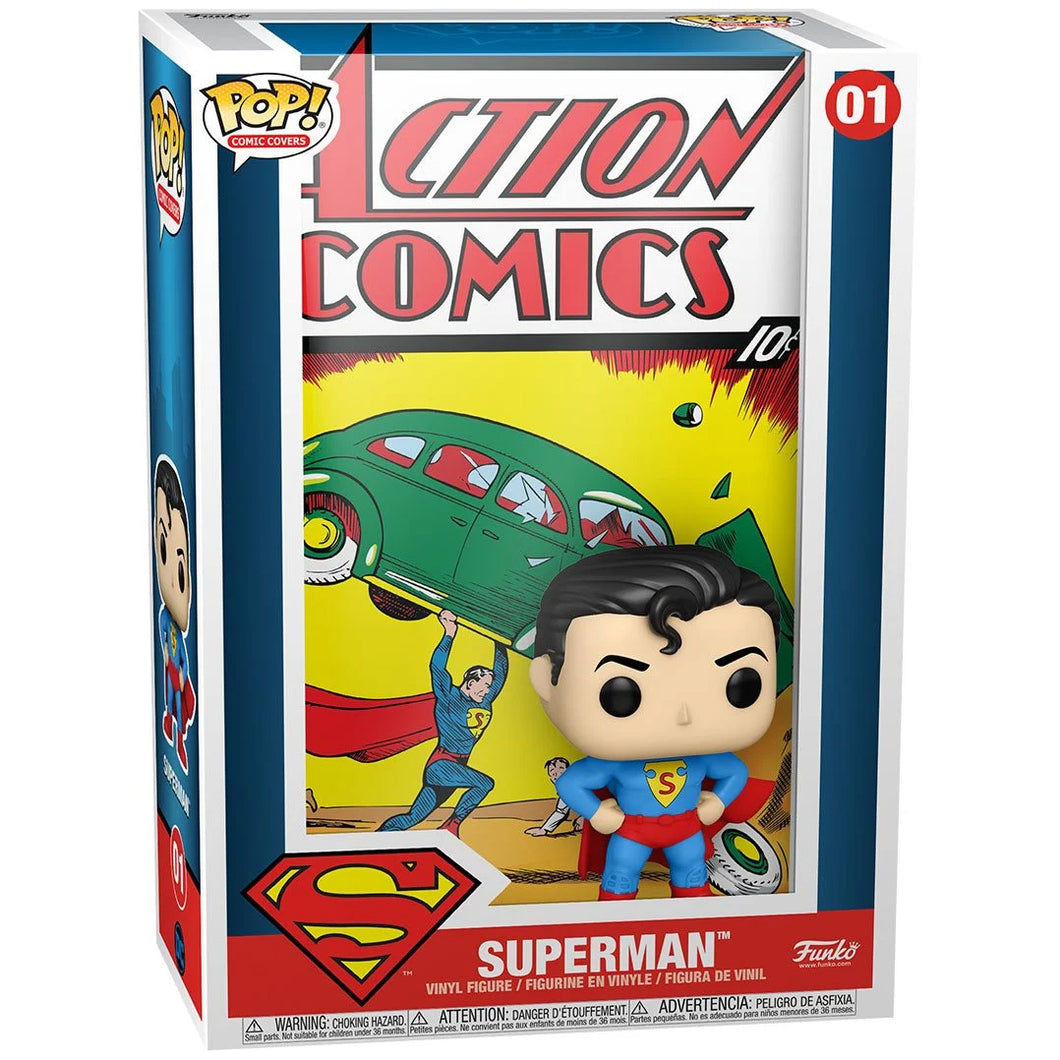 Superman Action Comic Pop! Comic Cover Figure