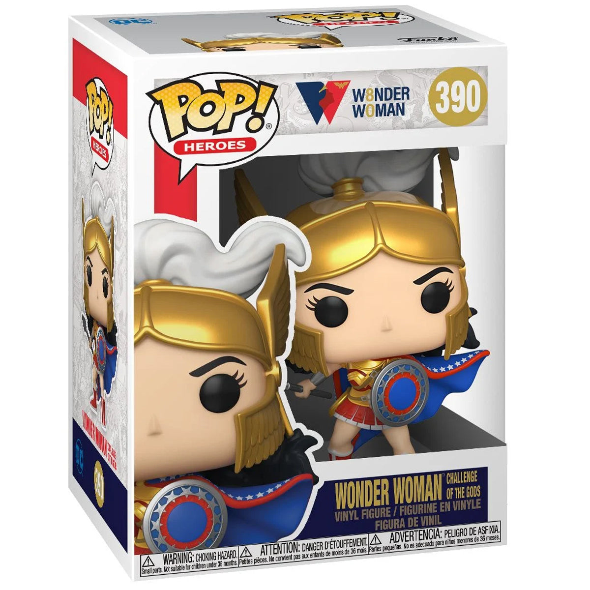 Wonder Woman 80th Anniversary Challenge Of The Gods Pop! Vinyl Figure