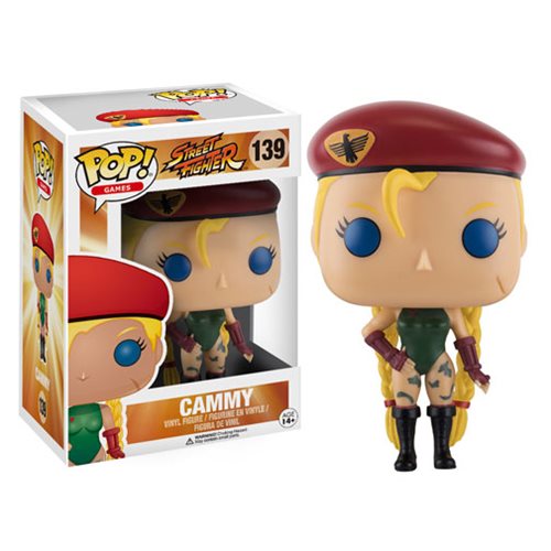 Street Fighter Cammy Pop! Vinyl Figure #139