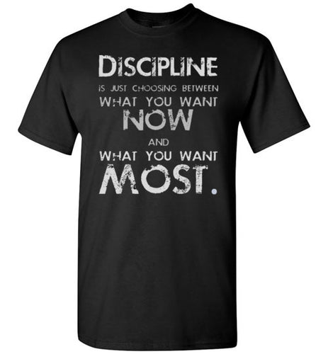 Discipline - Fitness Motivation Tee