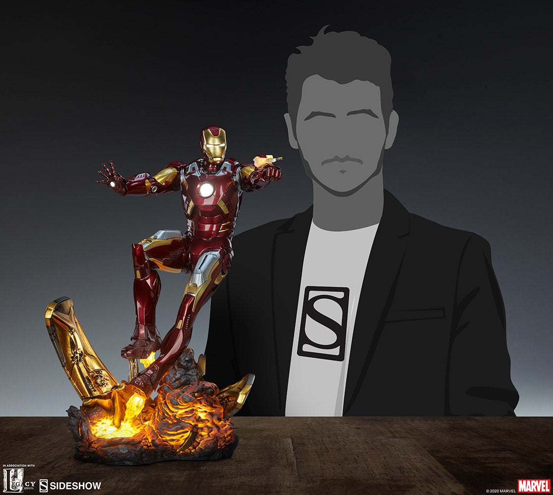 Iron Man Mark VII Maquette by Sideshow Collectibles