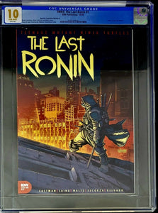 🔥TMNT Last Ronin #1 1:25 Variant CGC 10 Gem Mint GRADE! Santolouco Teenage Mutant Ninja