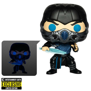 Funko Pop! Mortal Kombat Sub-Zero Glow-in-the-Dark Exclusive (Bundled with Box Protector)