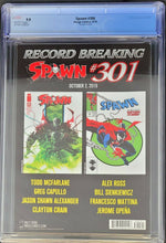 🔥Spawn #300 Todd Mcfarlane Sketch Variant CGC 9.8