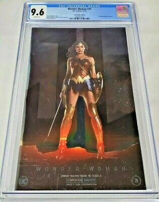 Wonder Woman (2016) #31 CONVENTION EXCLUSIVE FOIL Cover CGC 9.6