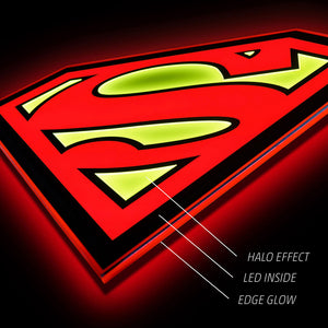 Superman LED Logo Light