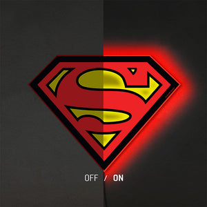 Superman LED Logo Light