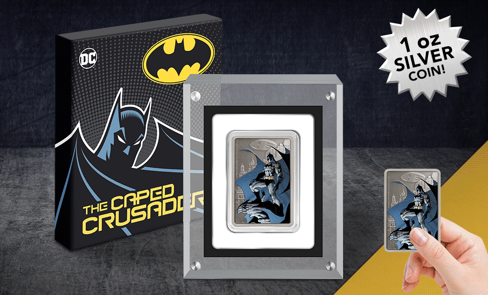 Batman The Caped Crusader - Gotham City Silver Coin