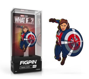 Marvel Studios What If…? Captain Carter FiGPiN Classic 3-Inch Enamel Pin