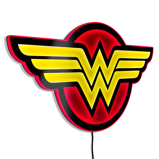 Wonder Woman LED Logo Light