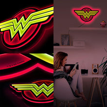 Wonder Woman LED Logo Light
